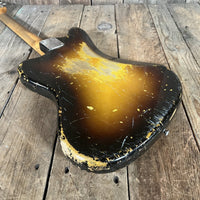 SOLD - Fender Jazzmaster Transitional Model with 1959 Neck and Serial number and 1960 body - Mahar's Vintage Guitars