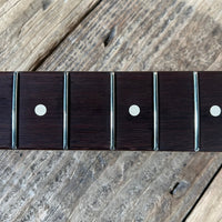 SOLD - Fender John English Masterbuilt Custom Classic Stratocaster Vintage White Matching Headstock 2006 - Mahar's Vintage Guitars