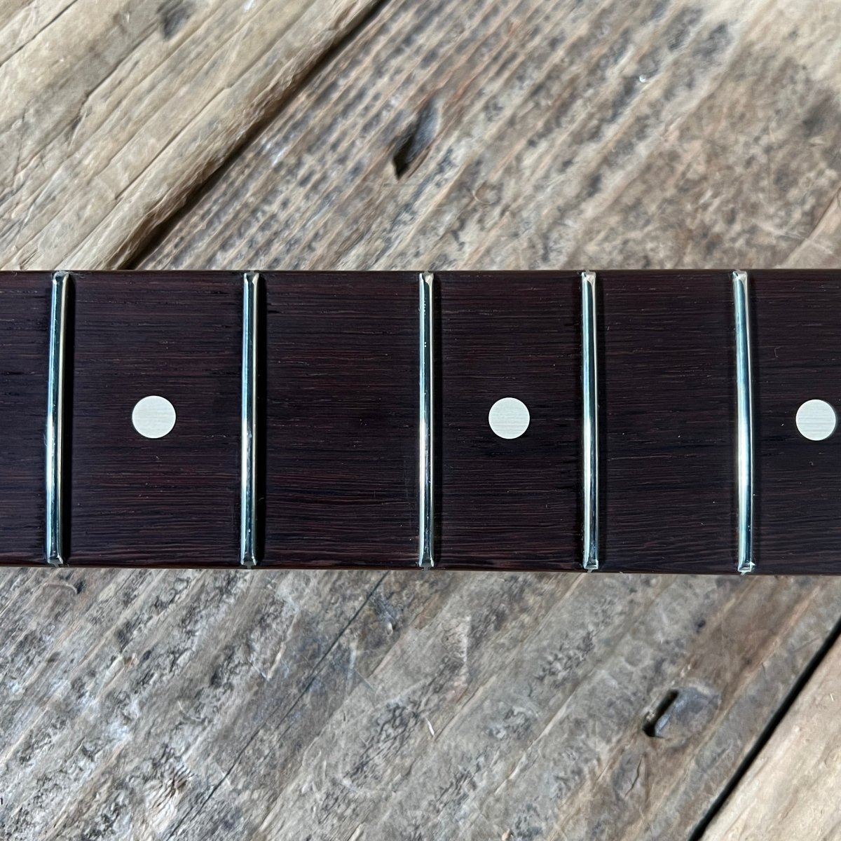 SOLD - Fender John English Masterbuilt Custom Classic Stratocaster Vintage White Matching Headstock 2006 - Mahar's Vintage Guitars