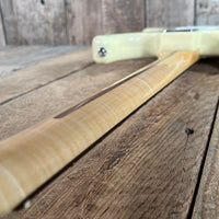 SOLD - Fender John English Masterbuilt Custom Classic Stratocaster Vintage White Matching Headstock 2006 - Mahar's Vintage Guitars