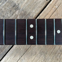 SOLD - Fender John English Masterbuilt Custom Classic Stratocaster Vintage White Matching Headstock 2006 - Mahar's Vintage Guitars