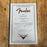 SOLD - Fender John English Masterbuilt Custom Classic Stratocaster Vintage White Matching Headstock 2006 - Mahar's Vintage Guitars