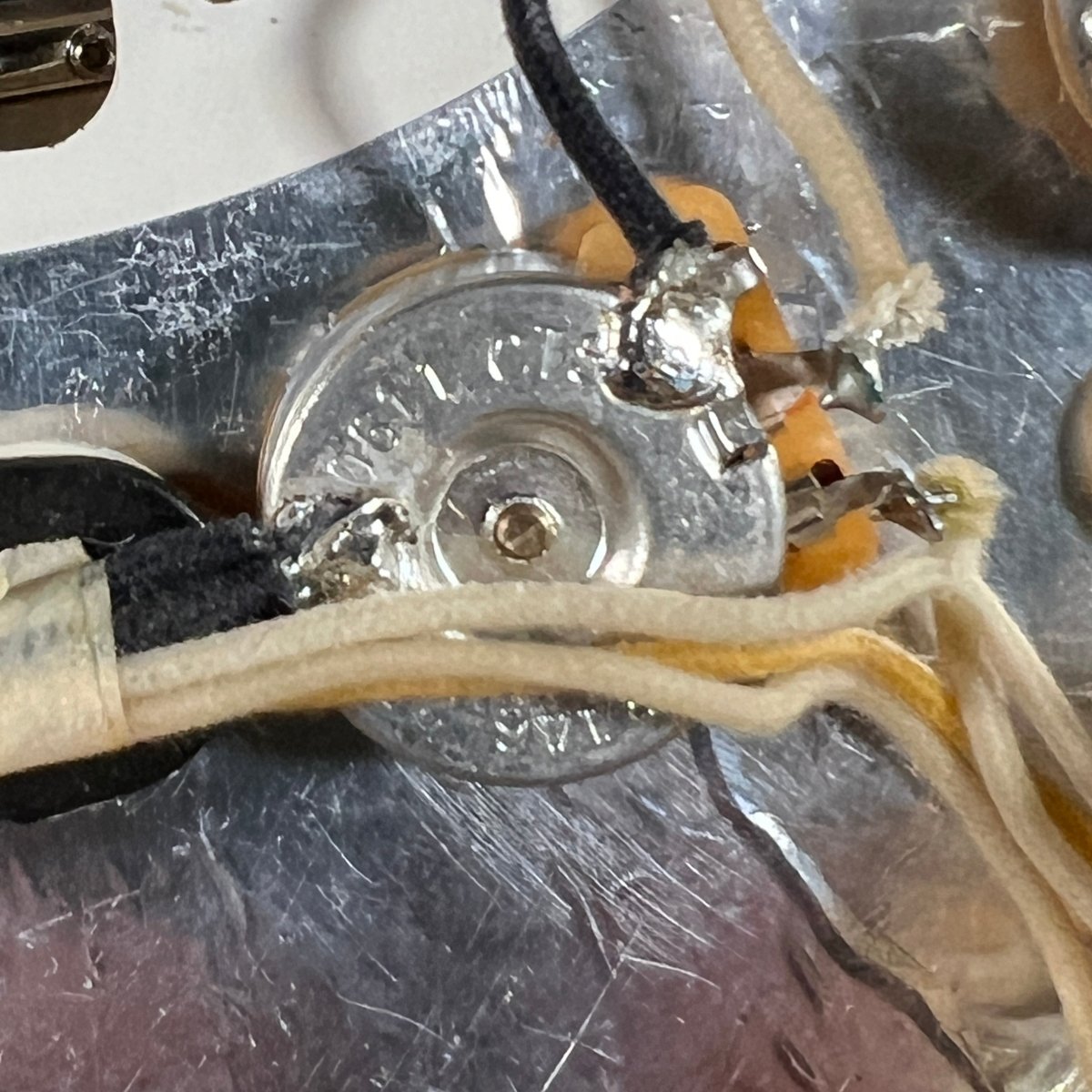 SOLD - Fender John English Masterbuilt Custom Classic Stratocaster Vintage White Matching Headstock 2006 - Mahar's Vintage Guitars