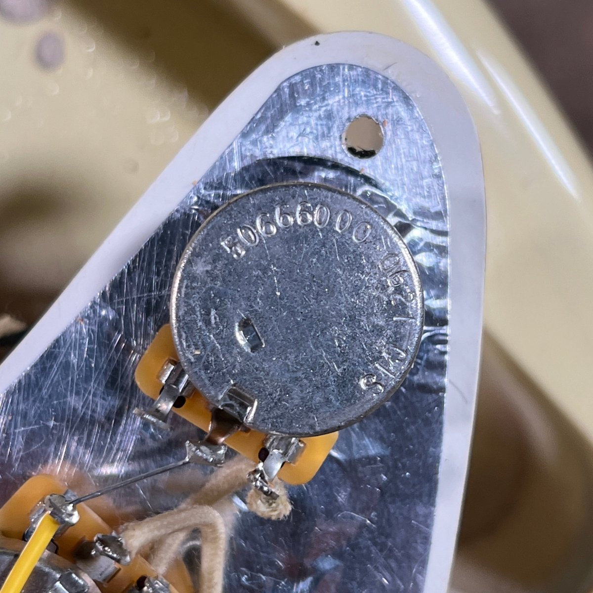 SOLD - Fender John English Masterbuilt Custom Classic Stratocaster Vintage White Matching Headstock 2006 - Mahar's Vintage Guitars