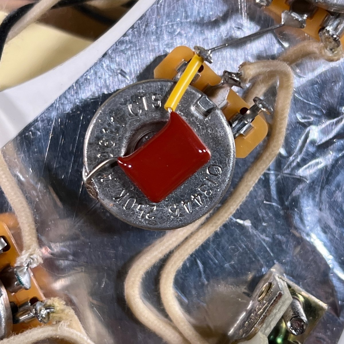 SOLD - Fender John English Masterbuilt Custom Classic Stratocaster Vintage White Matching Headstock 2006 - Mahar's Vintage Guitars