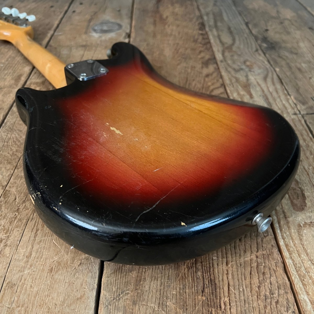 SOLD - Fender Mandocaster 1964 Sunburst Electric Mandolin Pre CBS - Mahar's Vintage Guitars