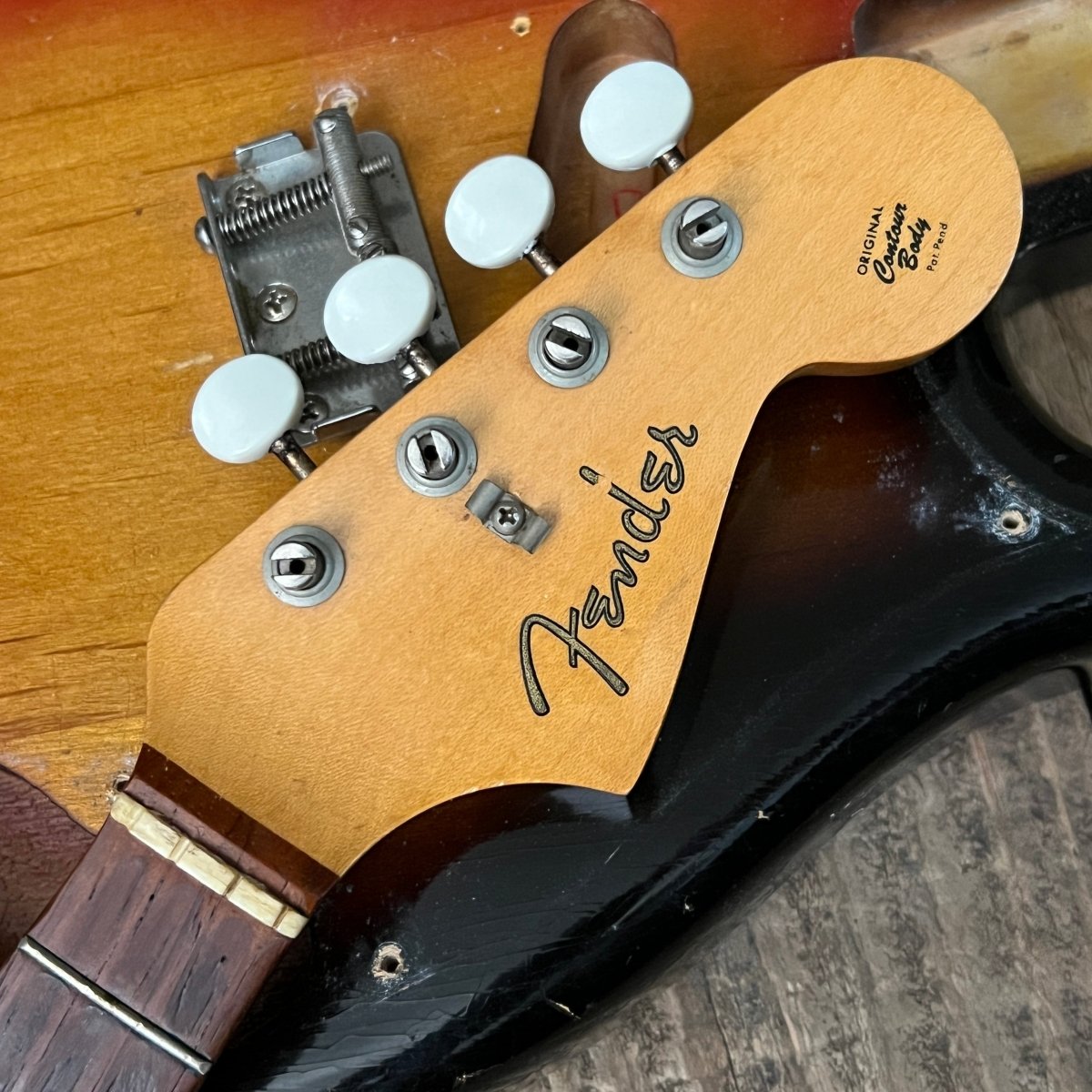 SOLD - Fender Mandocaster 1964 Sunburst Electric Mandolin Pre CBS - Mahar's Vintage Guitars