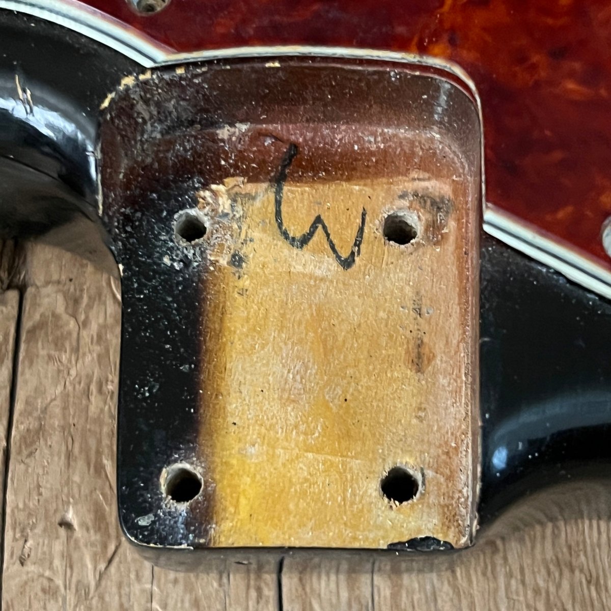 SOLD - Fender Mandocaster 1964 Sunburst Electric Mandolin Pre CBS - Mahar's Vintage Guitars