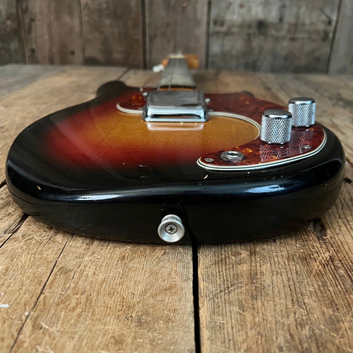 SOLD - Fender Mandocaster 1964 Sunburst Electric Mandolin Pre CBS - Mahar's Vintage Guitars