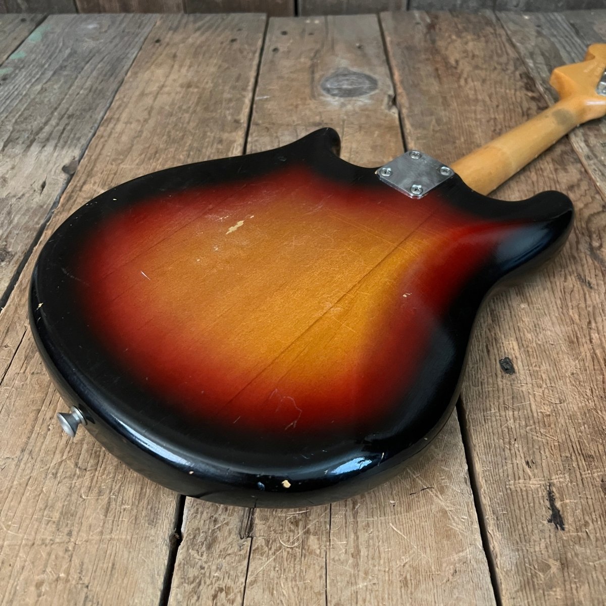 SOLD - Fender Mandocaster 1964 Sunburst Electric Mandolin Pre CBS - Mahar's Vintage Guitars