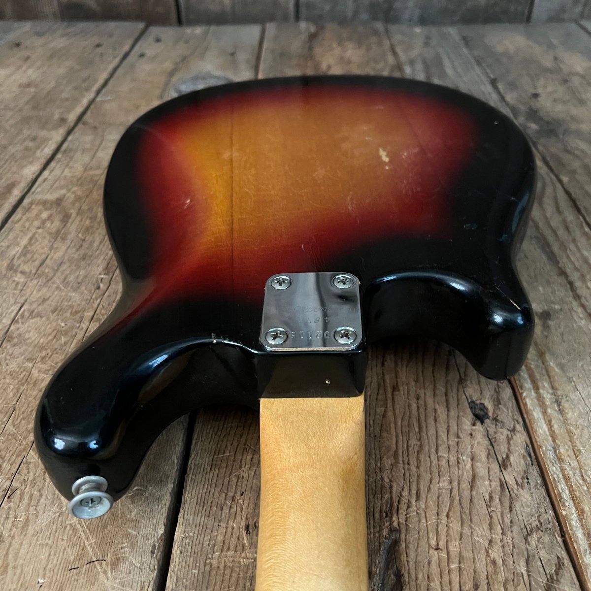 SOLD - Fender Mandocaster 1964 Sunburst Electric Mandolin Pre CBS - Mahar's Vintage Guitars