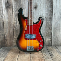 SOLD - Fender MIJ '62 Reissue Precision Bass PB - 62 1991 Sunburst - Mahar's Vintage Guitars