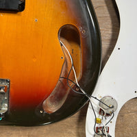 SOLD - Fender MIJ '62 Reissue Precision Bass PB - 62 1991 Sunburst - Mahar's Vintage Guitars