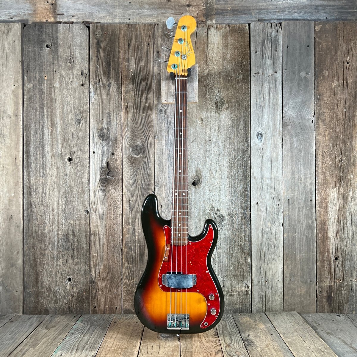 SOLD - Fender MIJ '62 Reissue Precision Bass PB - 62 1991 Sunburst - Mahar's Vintage Guitars