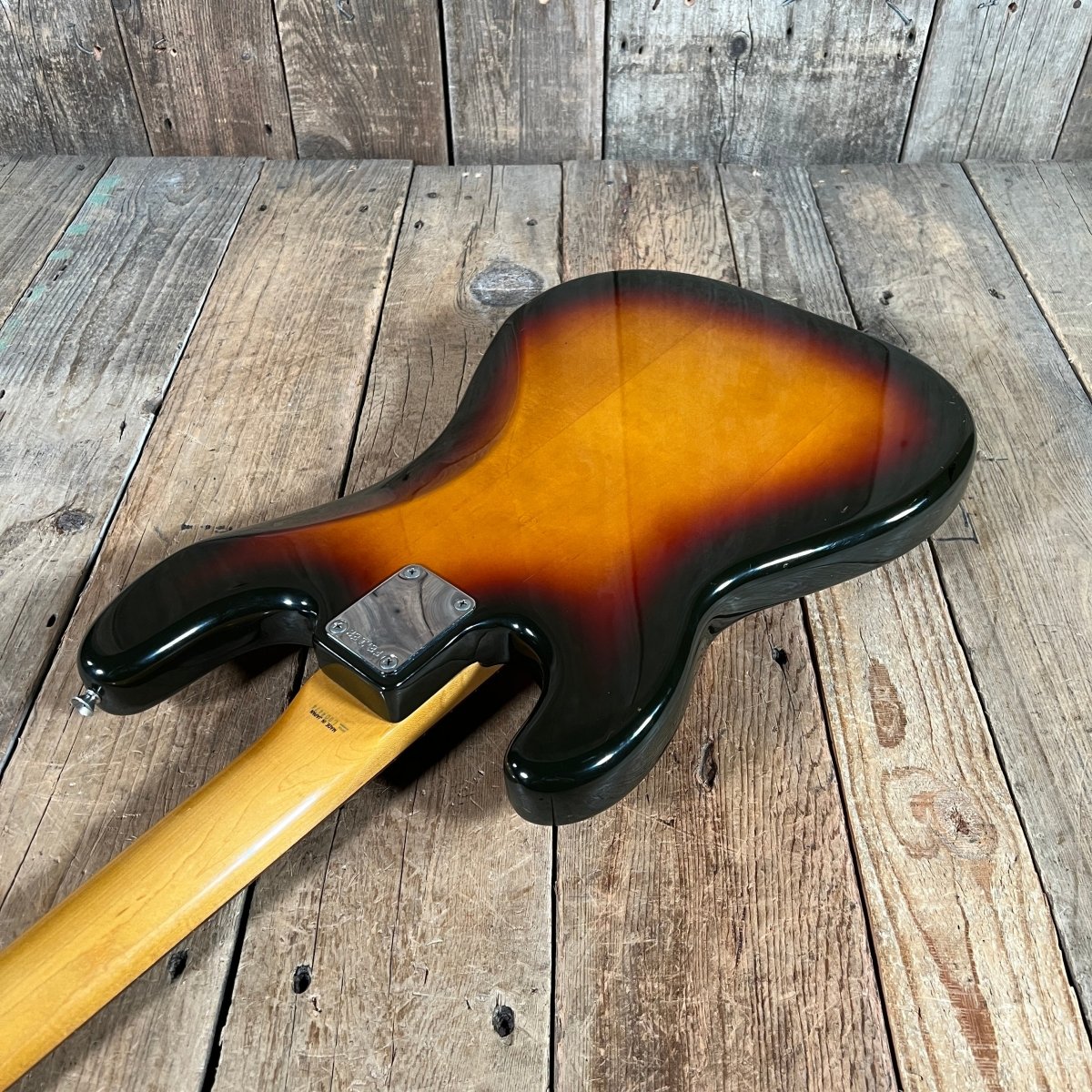 SOLD - Fender MIJ '62 Reissue Precision Bass PB - 62 1991 Sunburst - Mahar's Vintage Guitars