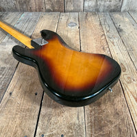 SOLD - Fender MIJ '62 Reissue Precision Bass PB - 62 1991 Sunburst - Mahar's Vintage Guitars