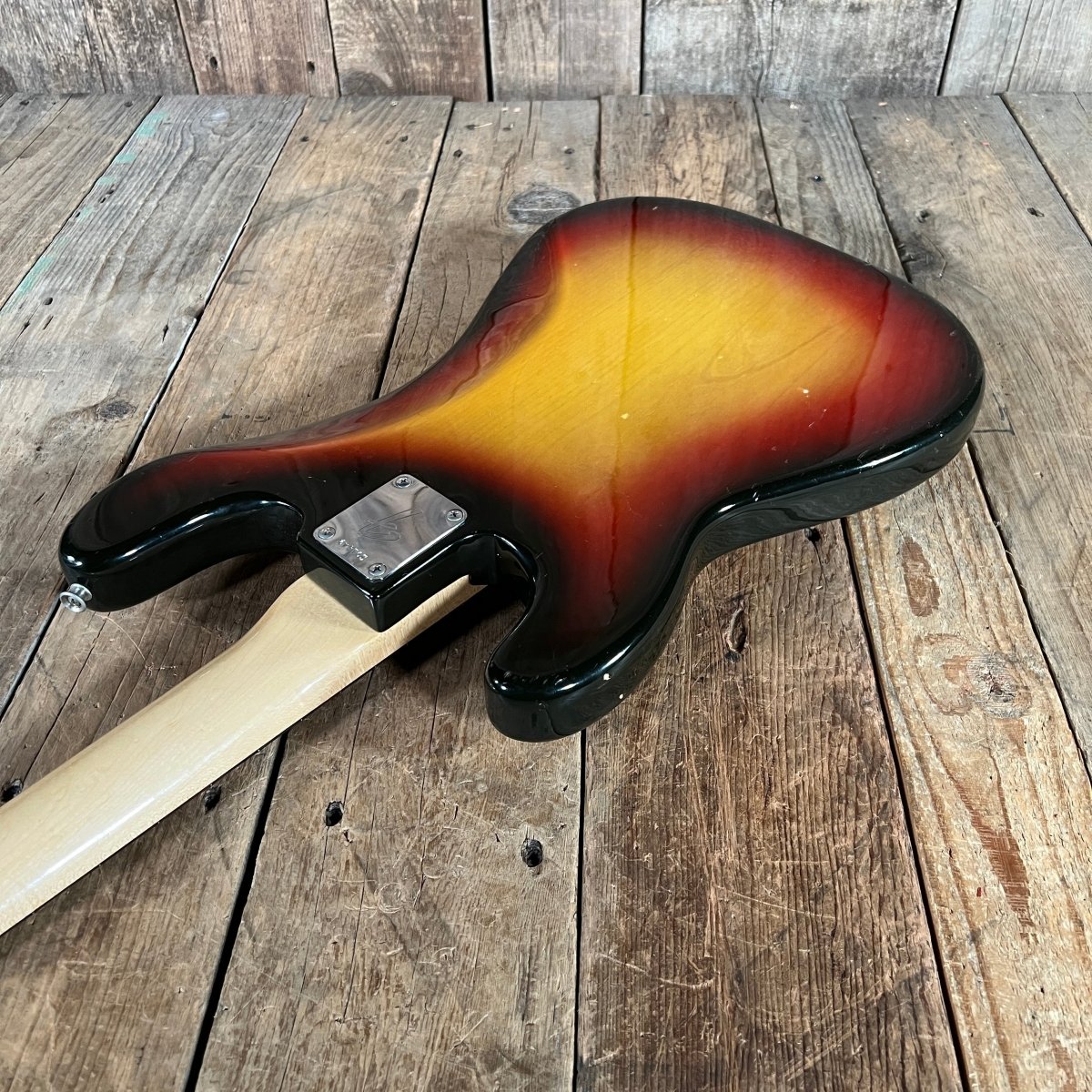 SOLD - Fender Precision Bass 1970 Sunburst - Mahar's Vintage Guitars