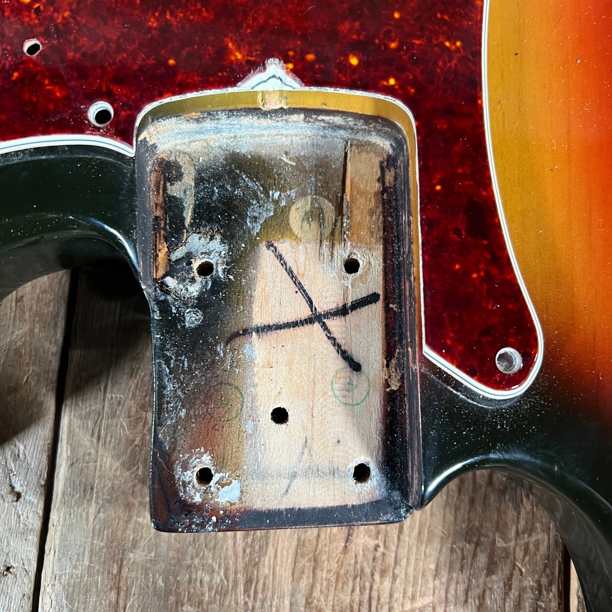 SOLD - Fender Precision Bass 1970 Sunburst - Mahar's Vintage Guitars