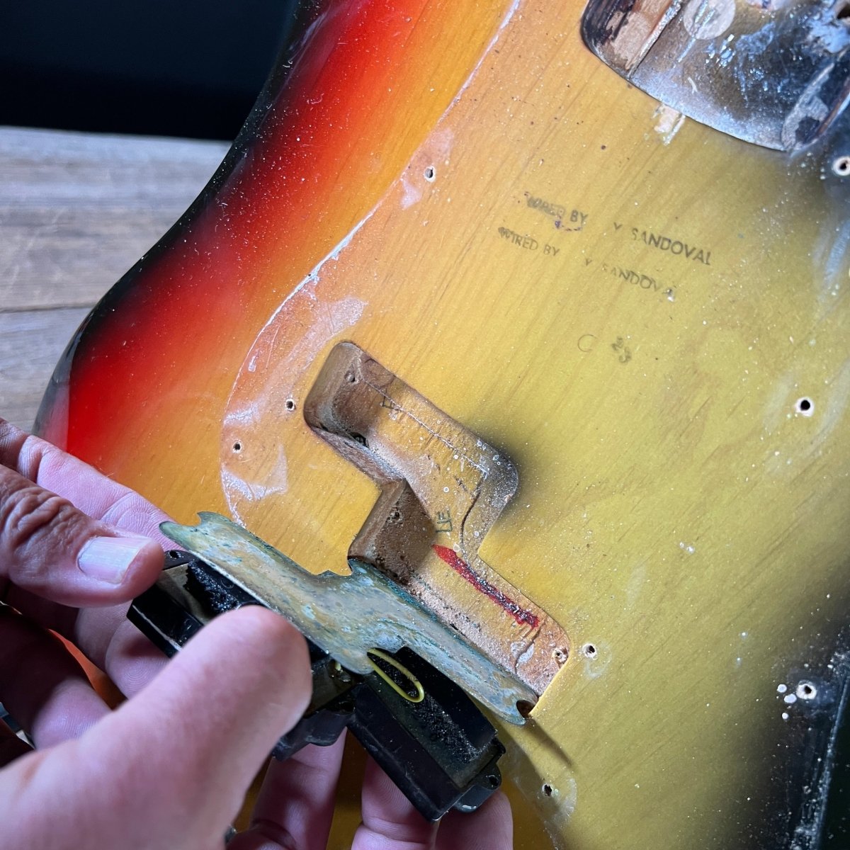 SOLD - Fender Precision Bass 1970 Sunburst - Mahar's Vintage Guitars