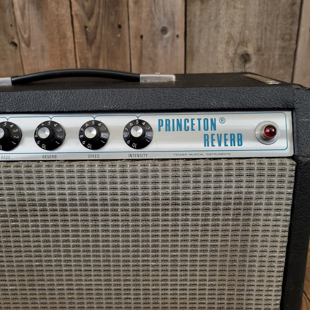 SOLD - Fender Princeton Reverb Silverface 1980 - Mahar's Vintage Guitars