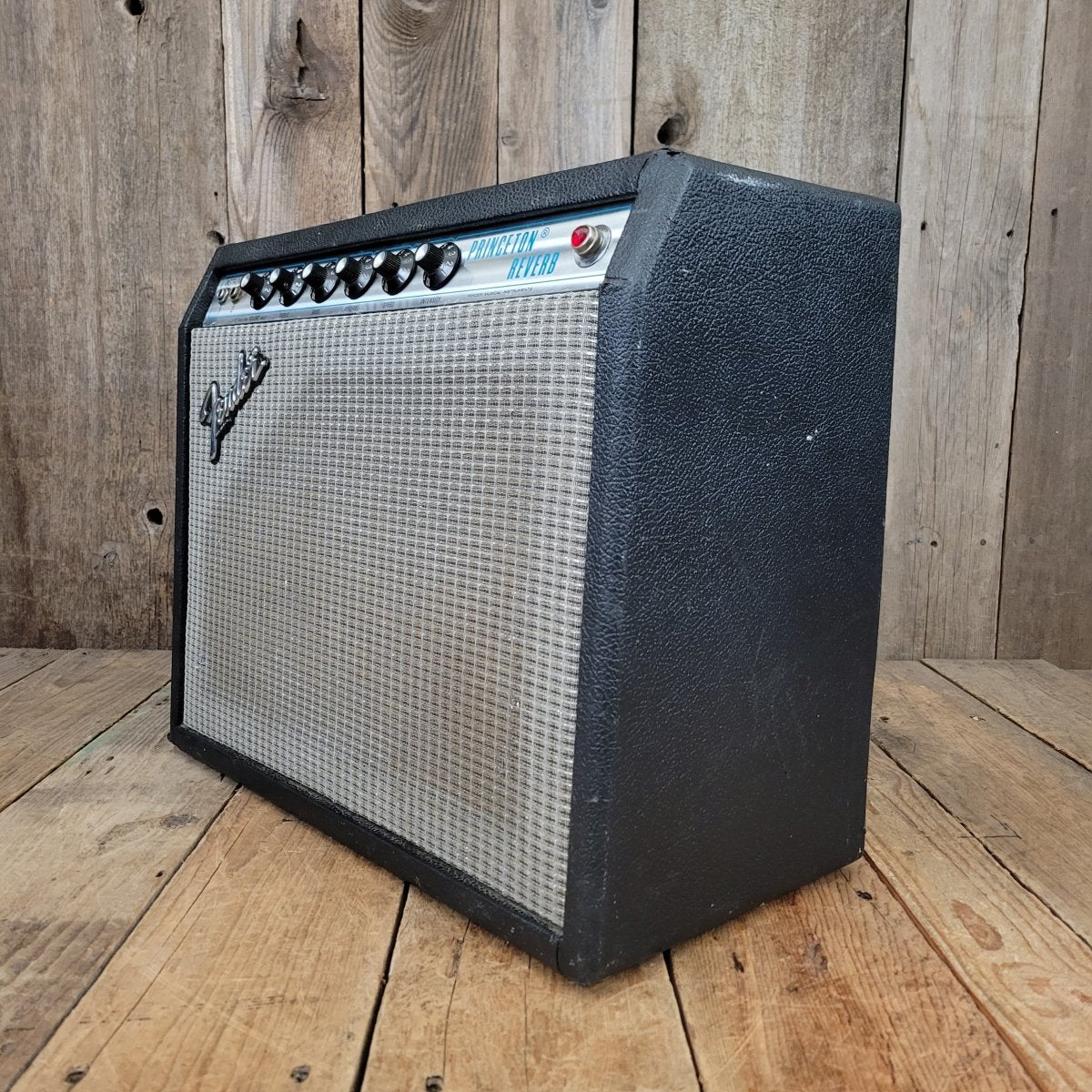 SOLD - Fender Princeton Reverb Silverface 1980 - Mahar's Vintage Guitars