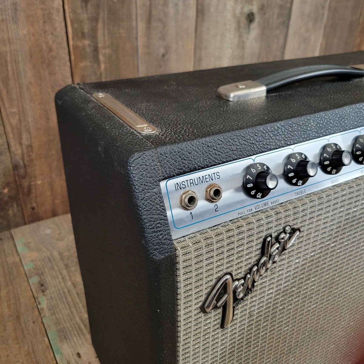 SOLD - Fender Princeton Reverb Silverface 1980 - Mahar's Vintage Guitars