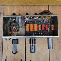 SOLD - Fender Princeton Tweed 5E2 1955 Rare Early Narrow Panel Variant Large Cabinet - Mahar's Vintage Guitars