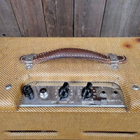 SOLD - Fender Princeton Tweed 5E2 1955 Rare Early Narrow Panel Variant Large Cabinet - Mahar's Vintage Guitars