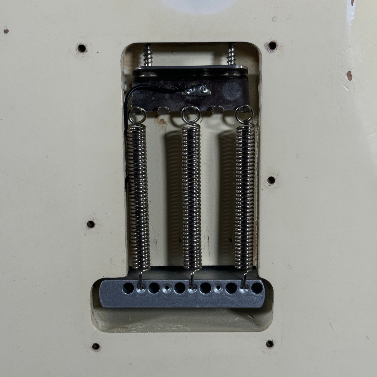 SOLD - Fender Road Worn 60s Stratocaster 2014 Olympic White - Mahar's Vintage Guitars