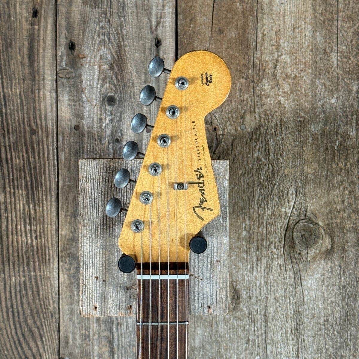 SOLD - Fender Road Worn 60s Stratocaster 2014 Olympic White - Mahar's Vintage Guitars