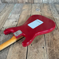 SOLD - Fender Stratocaster 1961 Dakota Red Refin - Mahar's Vintage Guitars