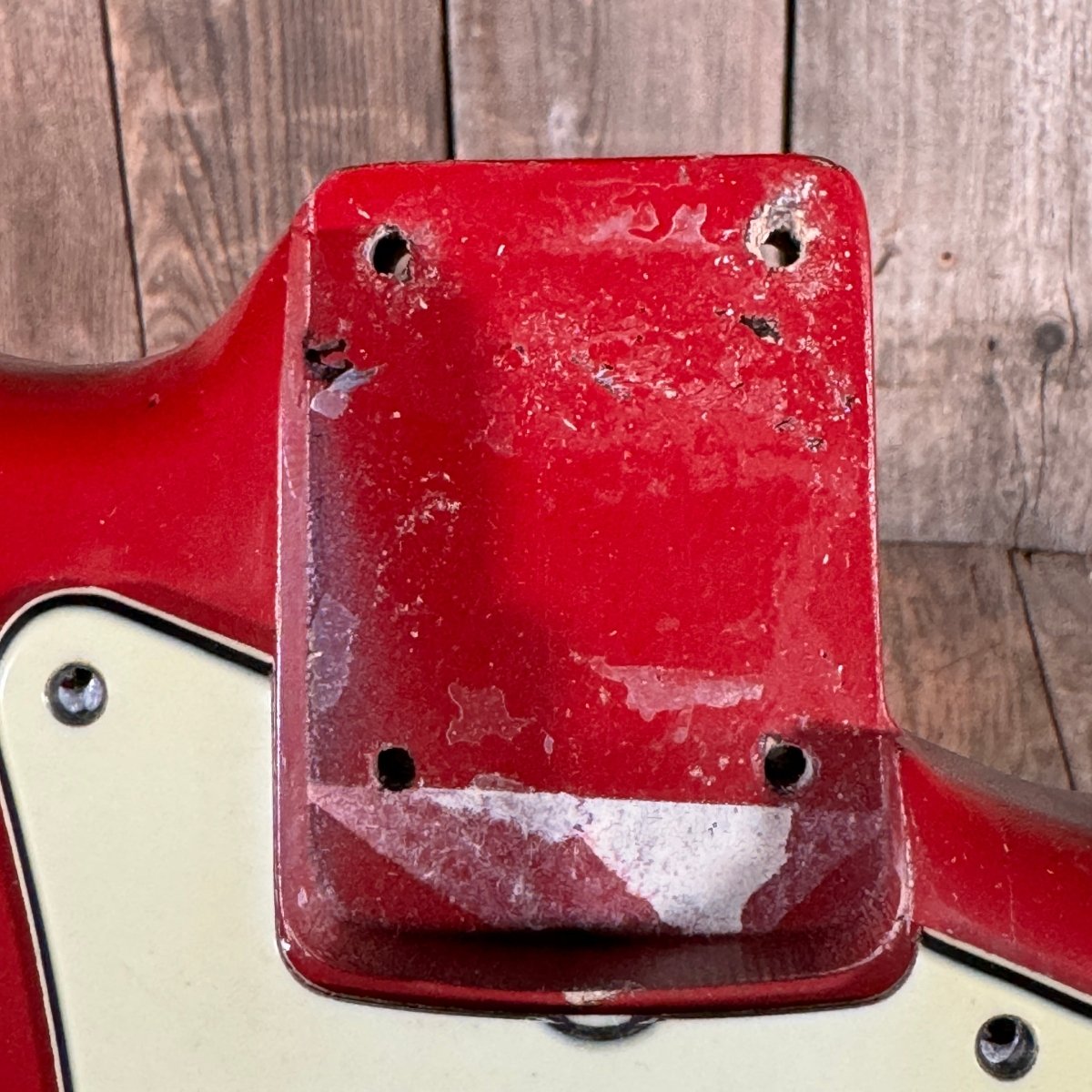 SOLD - Fender Stratocaster 1961 Dakota Red Refin - Mahar's Vintage Guitars