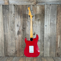 SOLD - Fender Stratocaster 1961 Dakota Red Refin - Mahar's Vintage Guitars