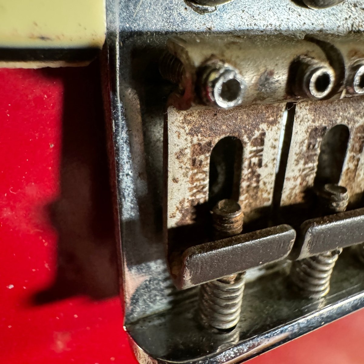 SOLD - Fender Stratocaster 1961 Dakota Red Refin - Mahar's Vintage Guitars