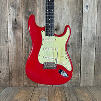SOLD - Fender Stratocaster 1961 Dakota Red Refin - Mahar's Vintage Guitars