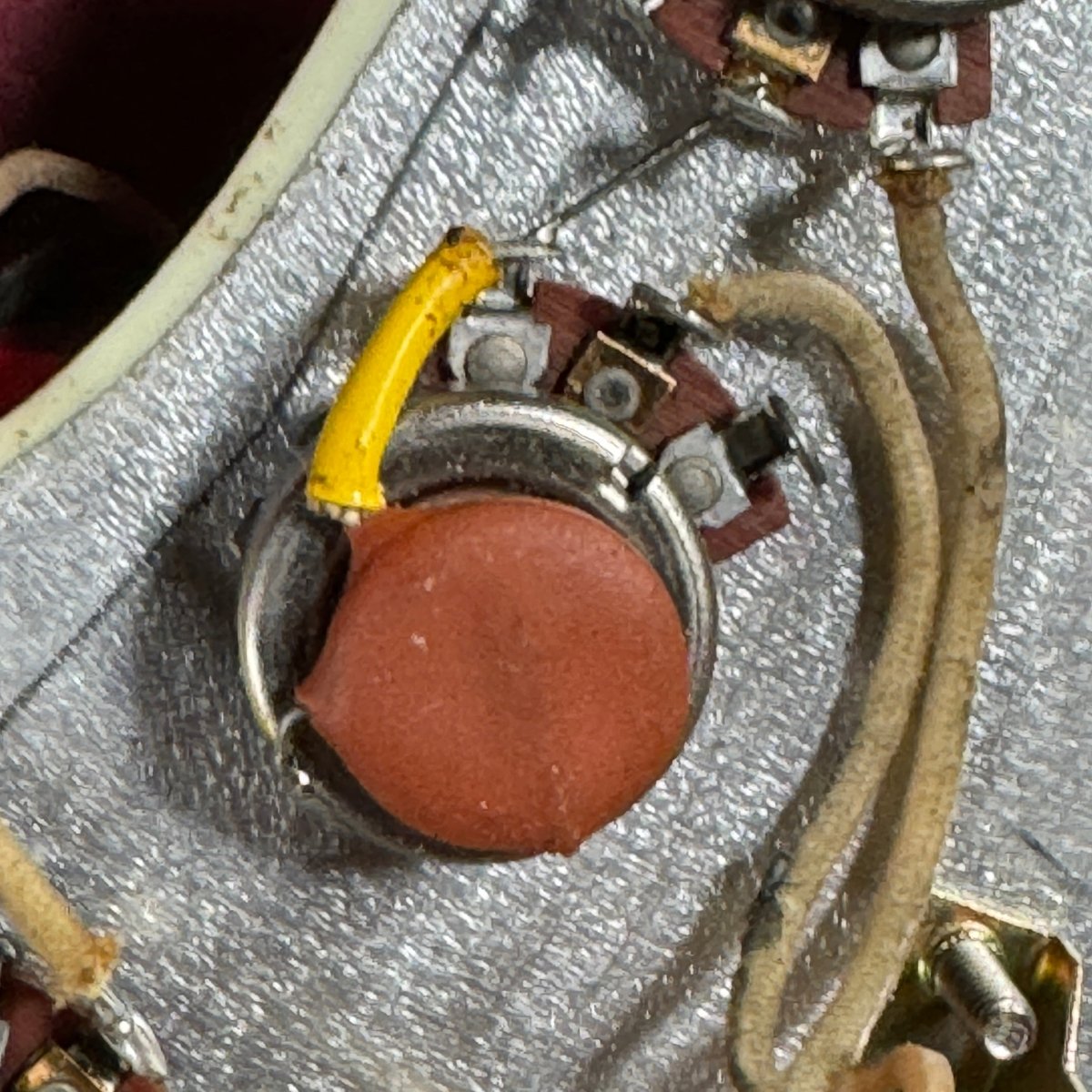 SOLD - Fender Stratocaster 1961 Dakota Red Refin - Mahar's Vintage Guitars