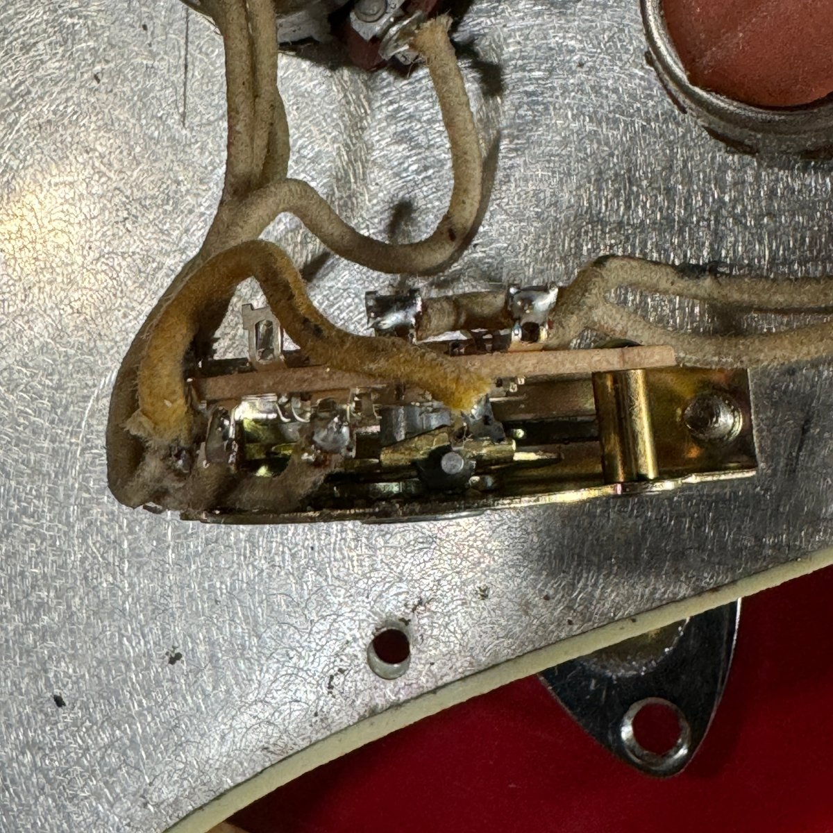 SOLD - Fender Stratocaster 1961 Dakota Red Refin - Mahar's Vintage Guitars