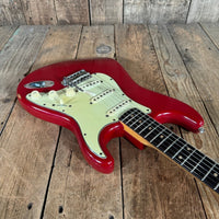 SOLD - Fender Stratocaster 1961 Dakota Red Refin - Mahar's Vintage Guitars