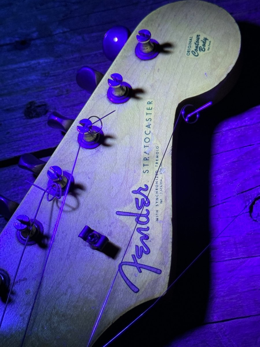 SOLD - Fender Stratocaster 1961 Dakota Red Refin - Mahar's Vintage Guitars