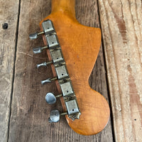 SOLD - Fender Stratocaster 1966 Refret Sunburst - Mahar's Vintage Guitars