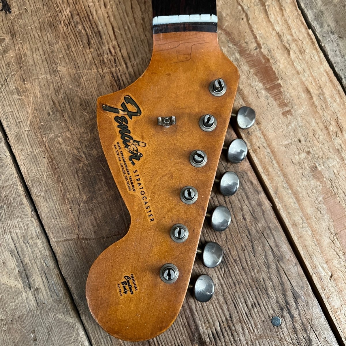 SOLD - Fender Stratocaster 1966 Refret Sunburst - Mahar's Vintage Guitars