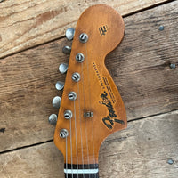 SOLD - Fender Stratocaster 1966 Refret Sunburst - Mahar's Vintage Guitars