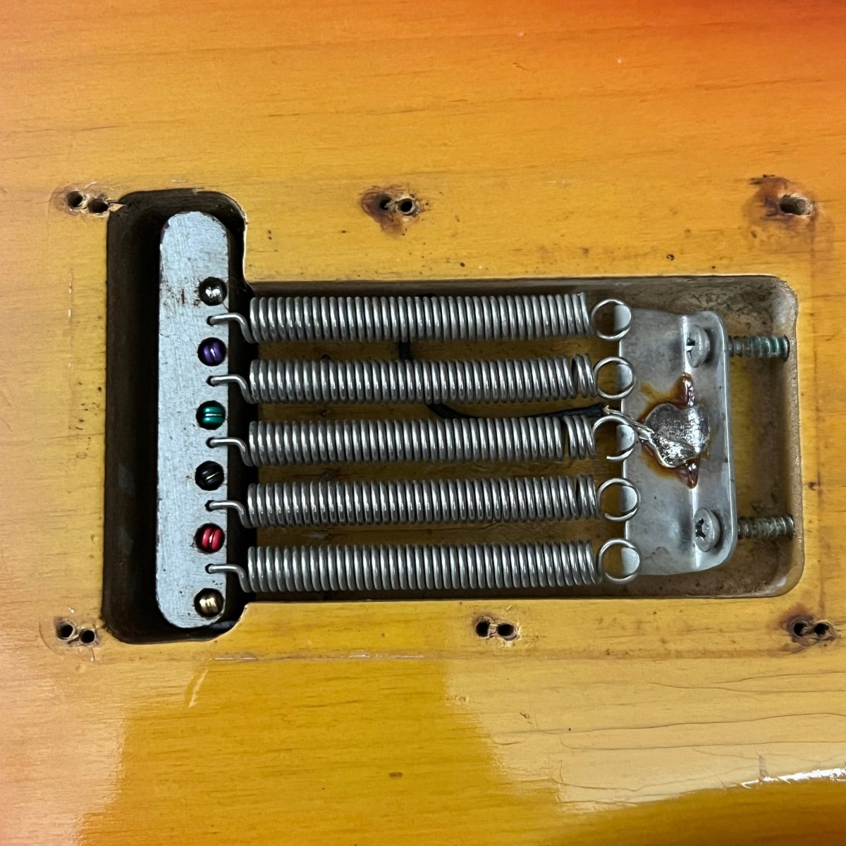 SOLD - Fender Stratocaster 1966 Sunburst - Mahar's Vintage Guitars