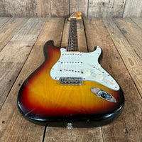 SOLD - Fender Stratocaster 1973 Sunburst Hardtail - Mahar's Vintage Guitars