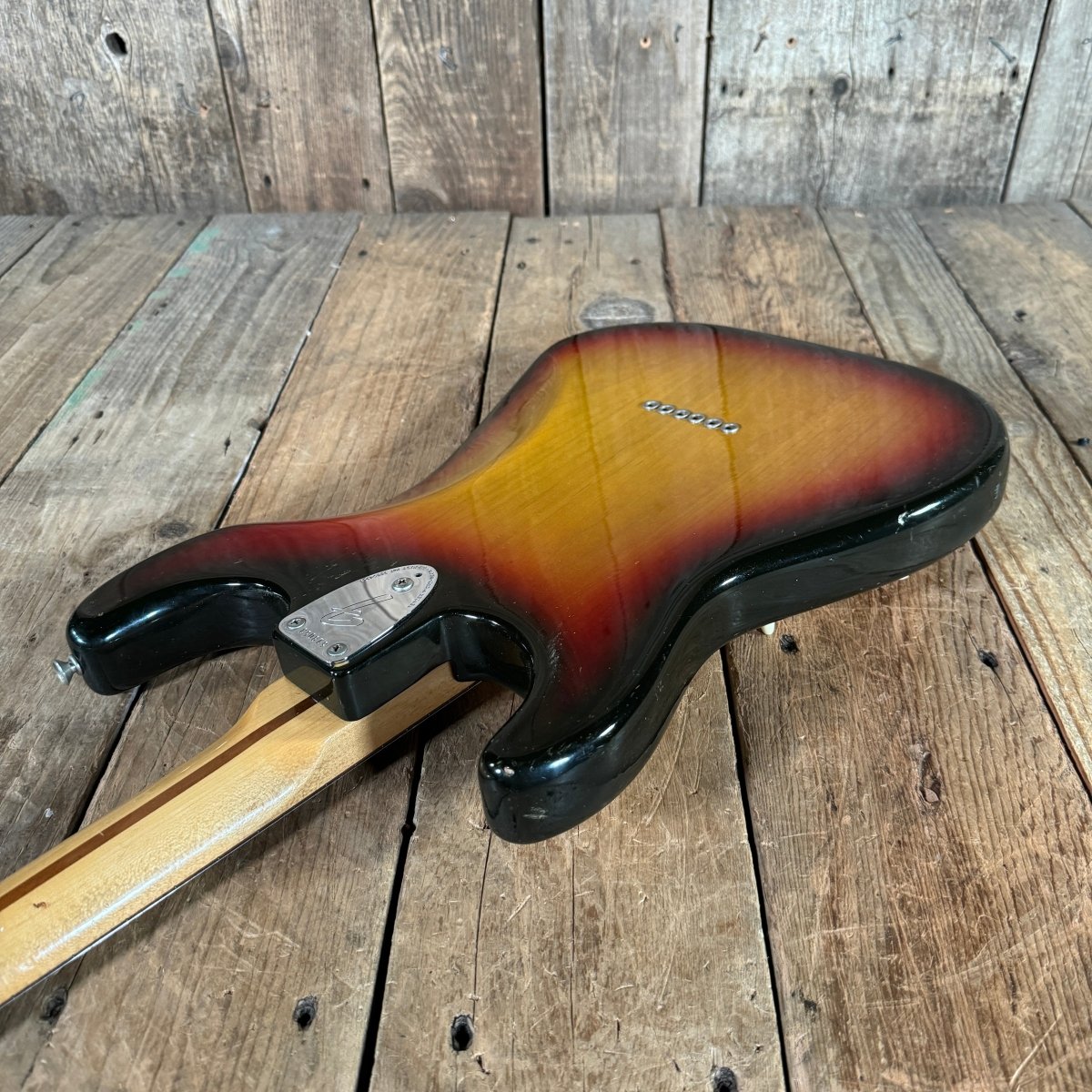 SOLD - Fender Stratocaster 1973 Sunburst Hardtail - Mahar's Vintage Guitars