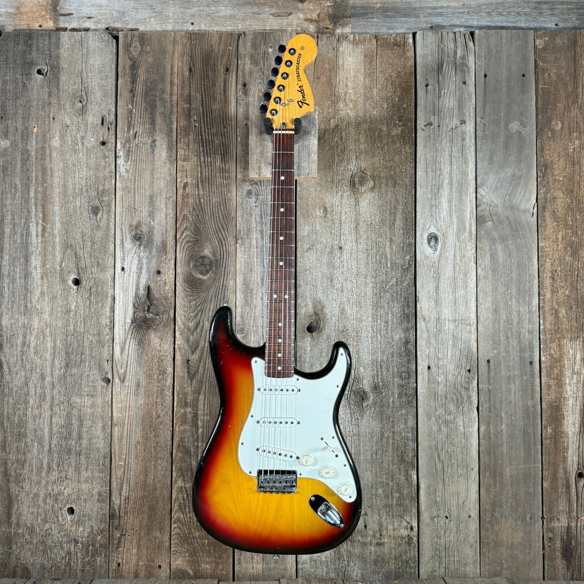 SOLD - Fender Stratocaster 1973 Sunburst Hardtail - Mahar's Vintage Guitars