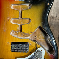 SOLD - Fender Stratocaster 1973 Sunburst Hardtail - Mahar's Vintage Guitars