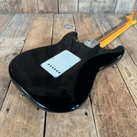 SOLD - Fender Stratocaster AVRI 57 Reissue 1986 Black - Mahar's Vintage Guitars