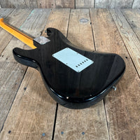 SOLD - Fender Stratocaster AVRI 57 Reissue 1986 Black - Mahar's Vintage Guitars