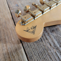 SOLD - Fender Stratocaster Mary Kaye 2005 Dennis Galuszka Masterbuilt Limited Abigail pickups - Mahar's Vintage Guitars